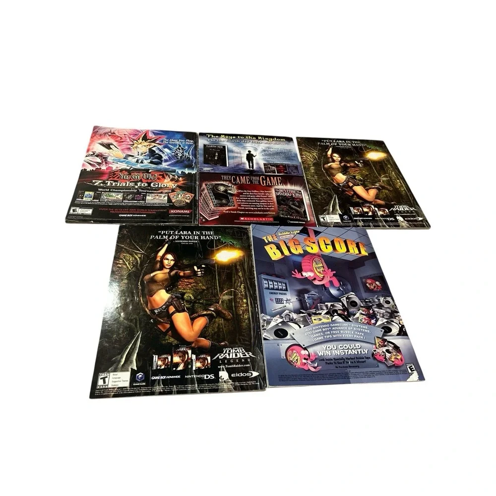 Lot Of 5‎ Nintendo Power Magazines VTG 2006-2007